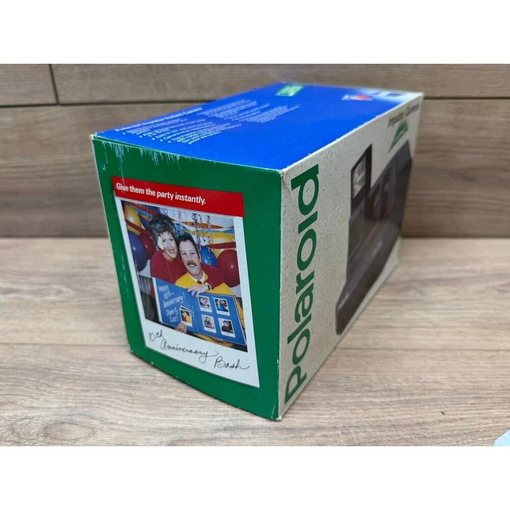 Polaroid Impulse Camera Instant Gray Pop Up Flash 600 Film - New Sealed! Vintage